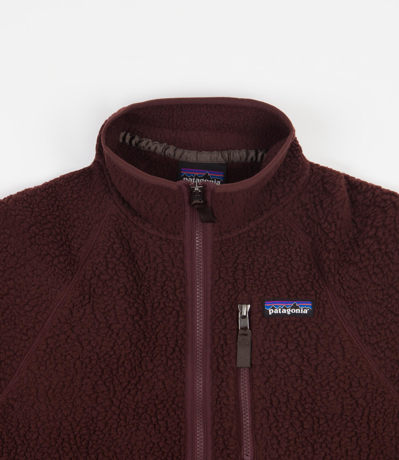 Patagonia burgundy fleece hot sale