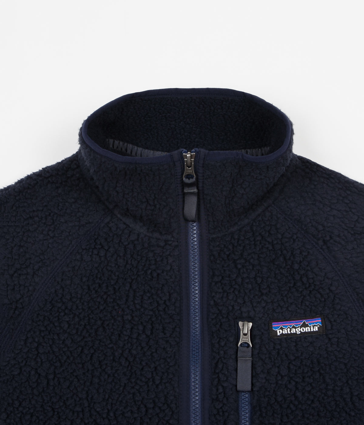 Patagonia retro pile fleece navy clearance