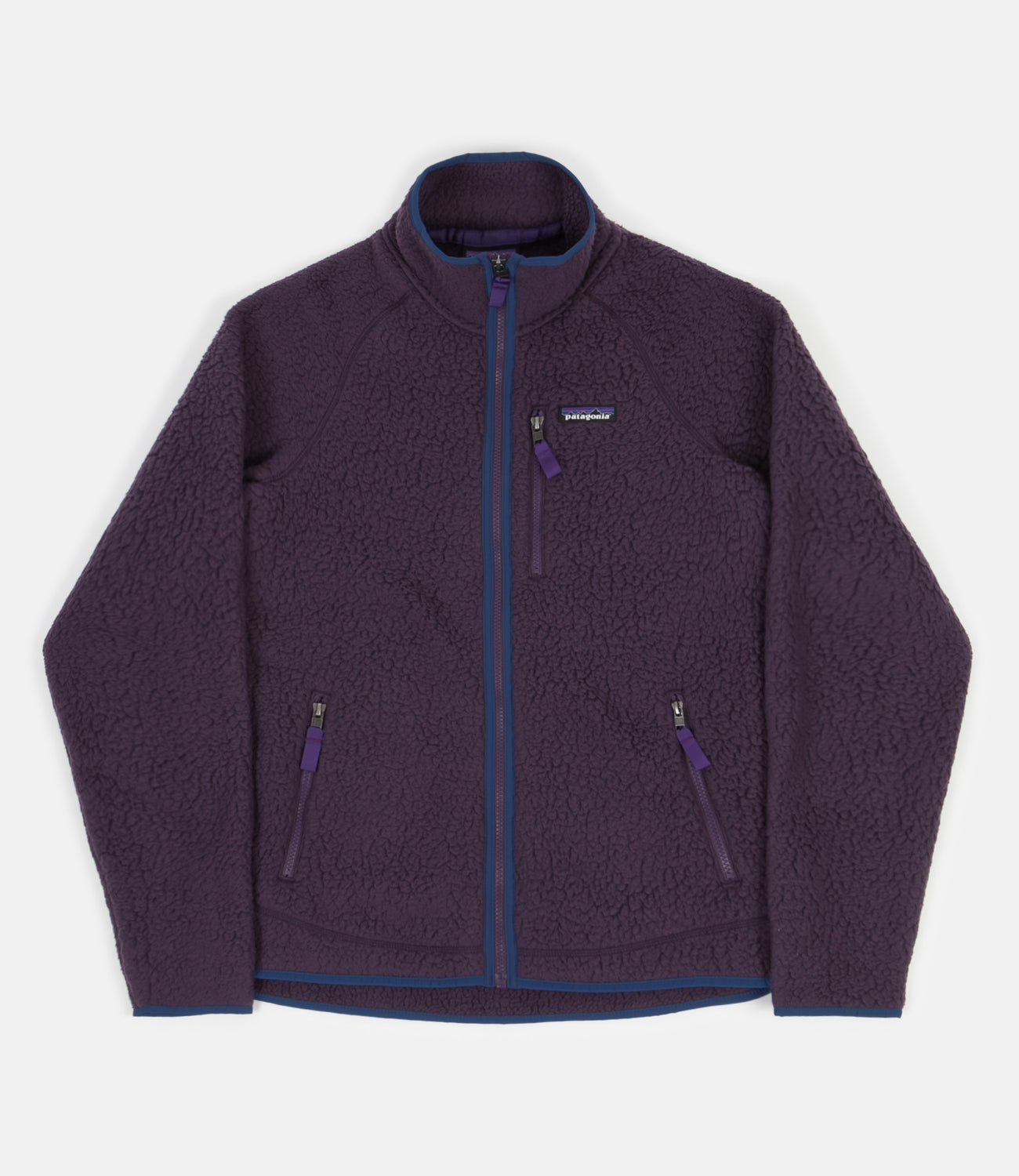 Patagonia Retro Pile Fleece Jacket Piton Purple Flatspot