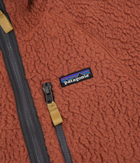 Patagonia retro pile fleece spanish red discount