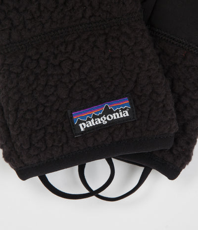 Patagonia Retro Pile Gloves - Black
