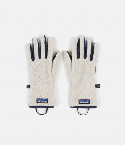 Patagonia Retro Pile Gloves - Pelican