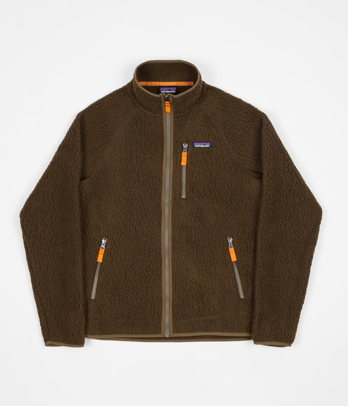 Patagonia retro pile 2025 fleece jacket sediment