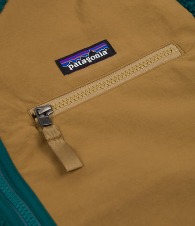 Patagonia Retro Pile Pullover Fleece - Dark Borealis Green