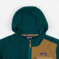Patagonia Retro Pile Pullover Fleece - Dark Borealis Green thumbnail