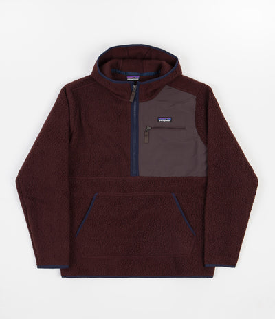 Patagonia best sale burgundy fleece