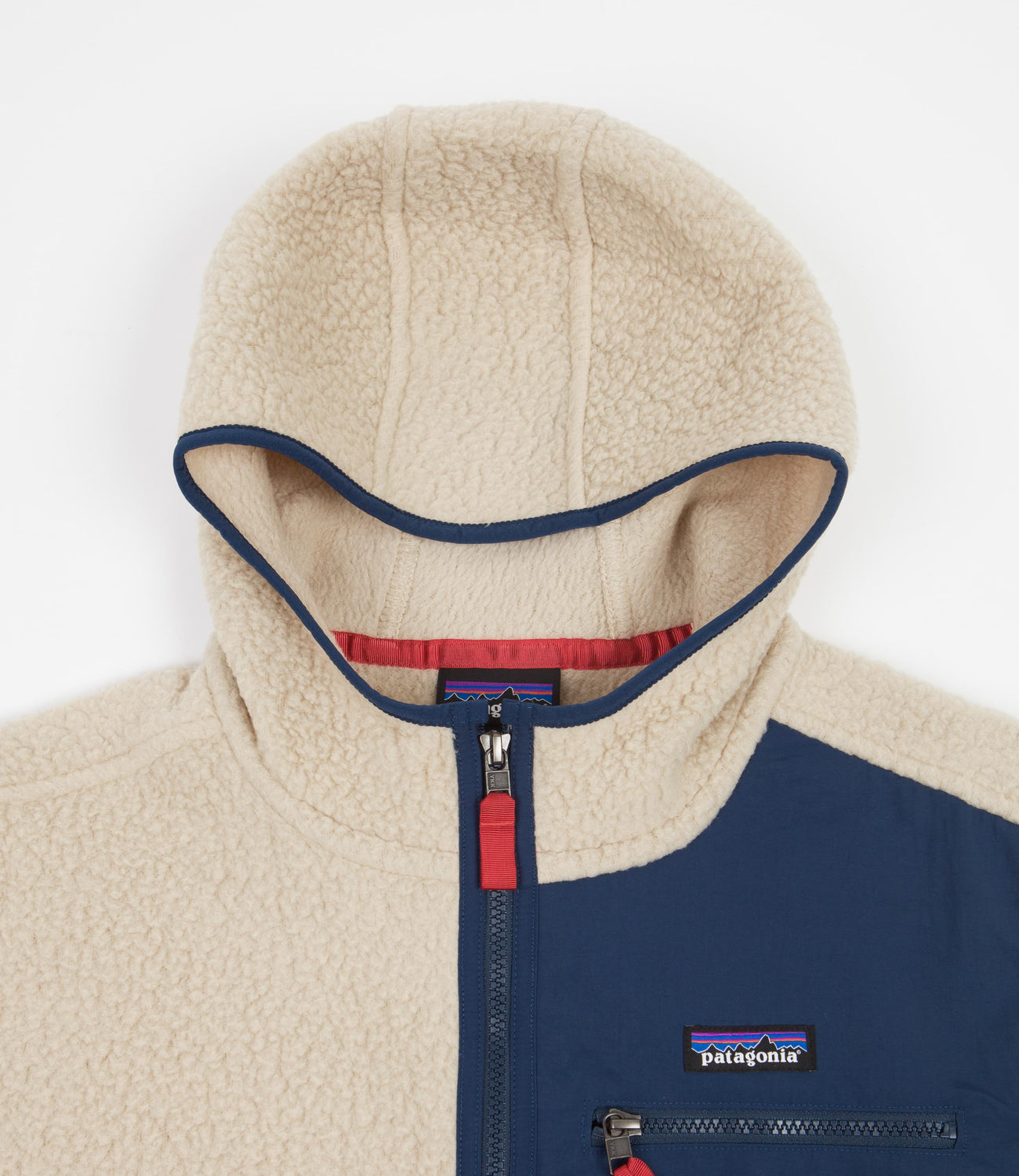 1970s Patagonia First Generation Half-Zip Pile Sweater, Tan