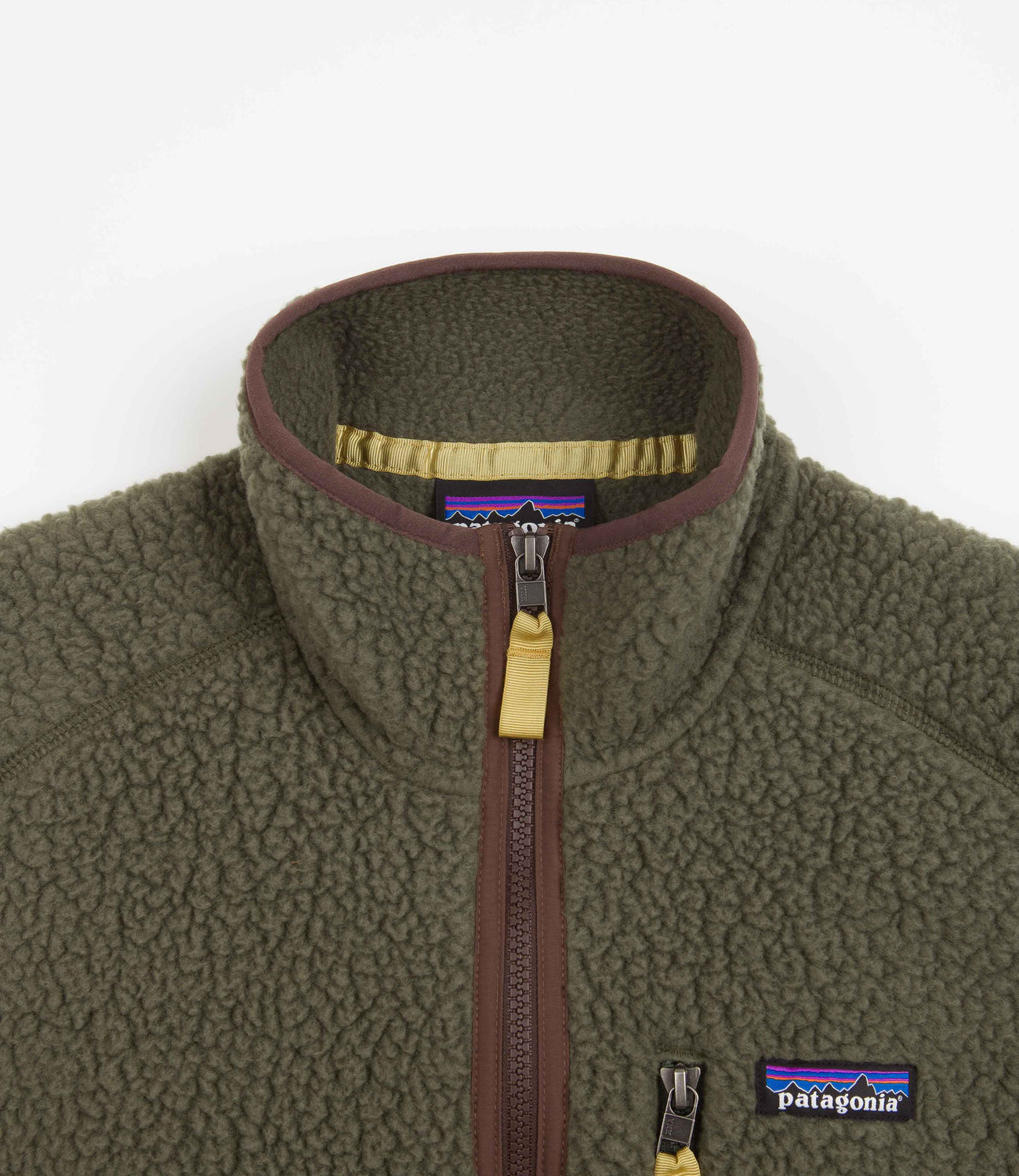 Patagonia Retro Pile Vest Basin Green Flatspot