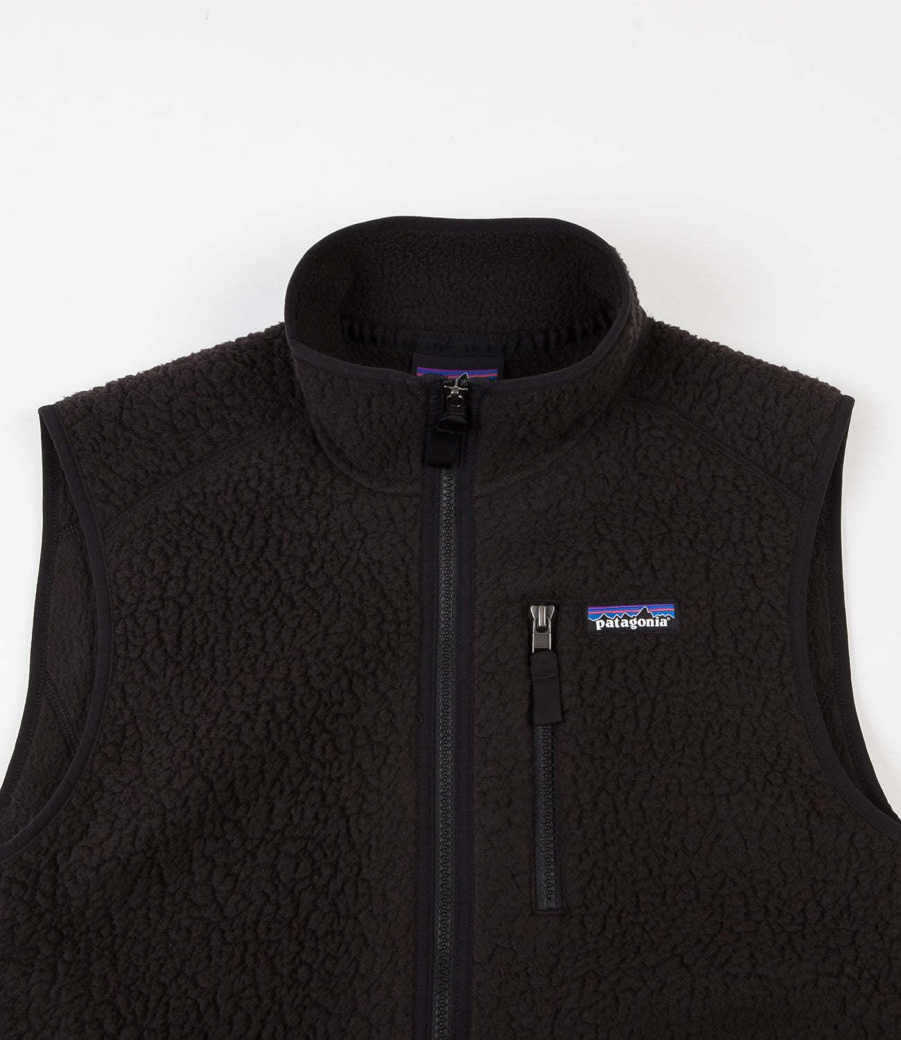 Patagonia retro pile vest black 2025