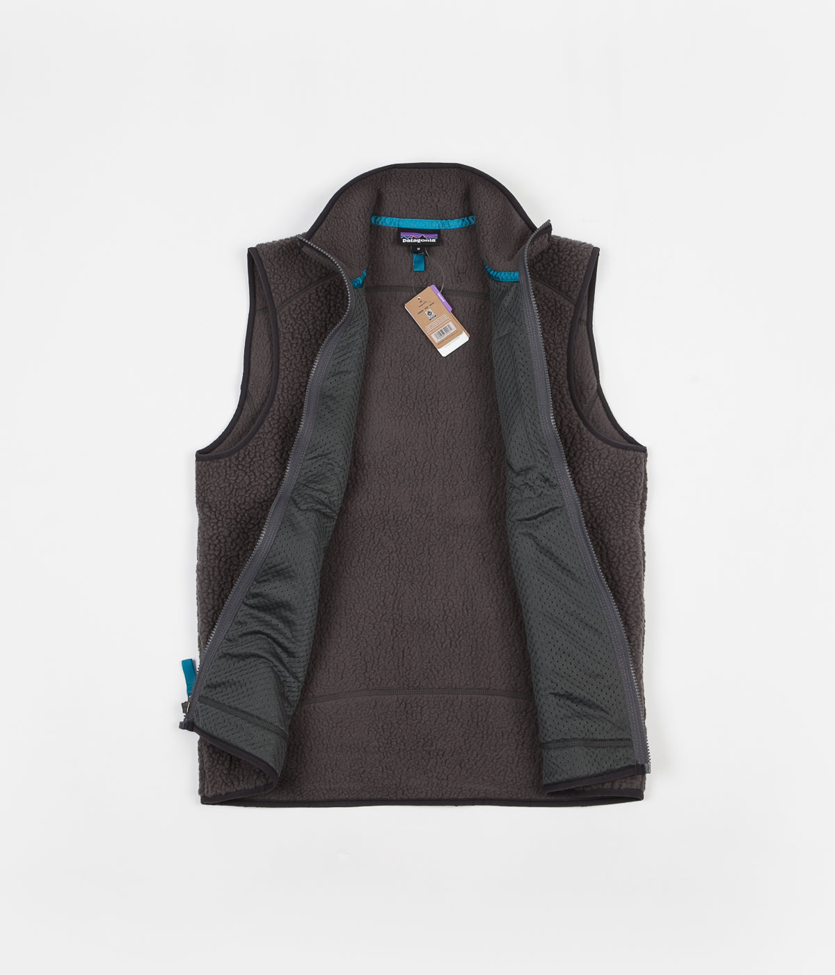 Patagonia Retro Pile Vest Forge Grey Flatspot