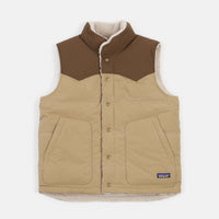 Patagonia Reversible Bivy Down Vest - Classic Tan thumbnail