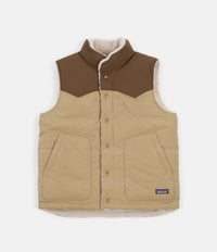 Patagonia Reversible Bivy Down Vest - Classic Tan