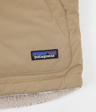 Patagonia Reversible Bivy Down Vest - Classic Tan