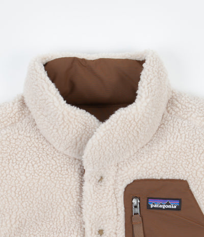 Patagonia Reversible Bivy Down Vest - Classic Tan