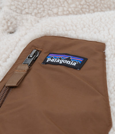 Patagonia Reversible Bivy Down Vest - Classic Tan
