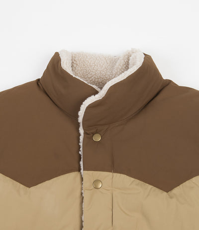 Patagonia Reversible Bivy Down Vest - Classic Tan