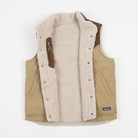 Patagonia Reversible Bivy Down Vest - Classic Tan thumbnail