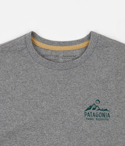 Patagonia Ridgeline Runner Responsibili-Tee T-Shirt - Gravel Heather