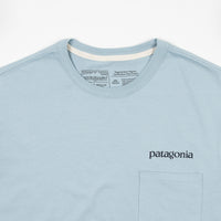 Patagonia Road to Regenerative Pocket T-Shirt - Big Sky Blue thumbnail