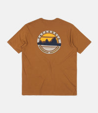 Patagonia Road To Regenerative Pocket T-Shirt - Earthworm Brown