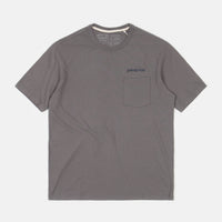 Patagonia Road To Regenerative Pocket T-Shirt - Noble Grey thumbnail
