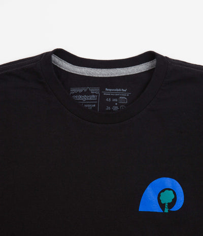 Patagonia Rubber Tree Mark Responsibili-Tee T-Shirt - Black