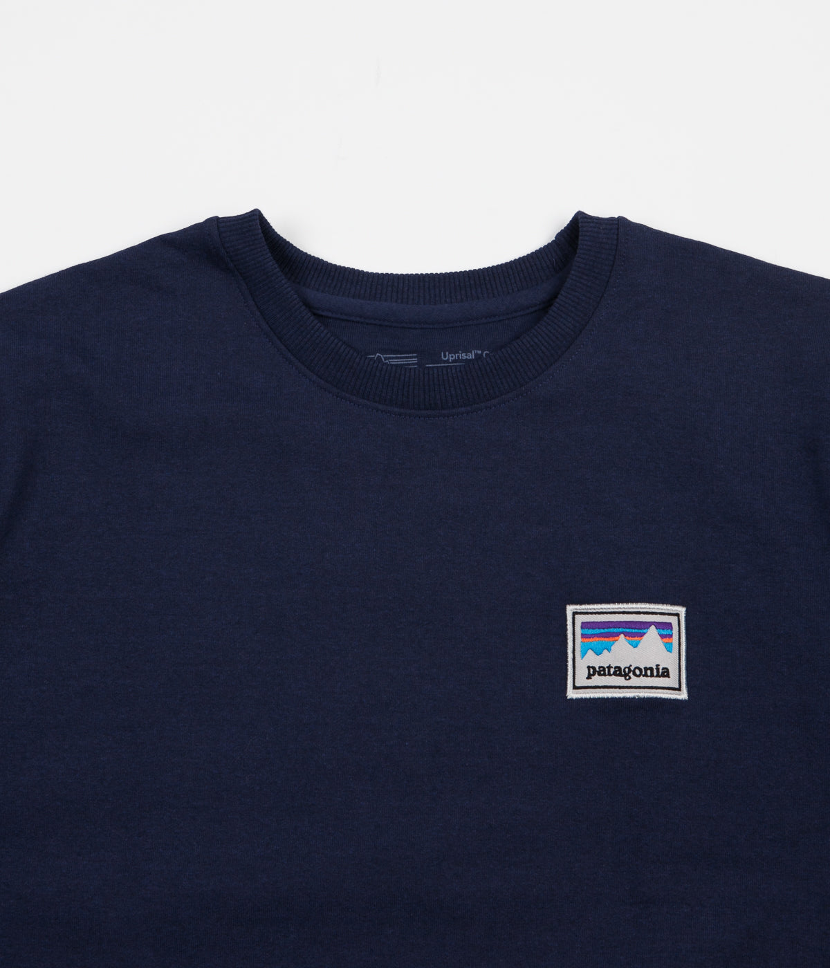 Patagonia Shop Sticker Patch Uprisal Crewneck Sweatshirt Classic