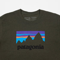 Patagonia Shop Sticker Responsibili-Tee Long Sleeve T-Shirt - Sediment thumbnail