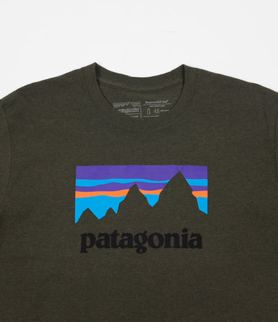 Patagonia Shop Sticker Responsibili-Tee Long Sleeve T-Shirt - Sediment