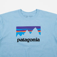 Patagonia Shop Sticker Responsibili-Tee T-Shirt - Break Up Blue thumbnail