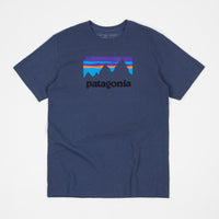 Patagonia Shop Sticker Responsibili-Tee T-Shirt - Dolomite Blue thumbnail