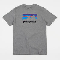 Patagonia Shop Sticker Responsibili-Tee T-Shirt - Gravel Heather thumbnail