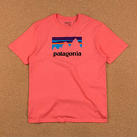 Patagonia Shop Sticker T-Shirt - Spiced Coral thumbnail