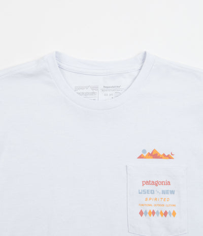 Patagonia Spirited Seasons Pocket Responsibili-Tee T-Shirt - White