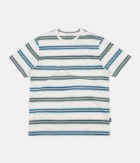 Patagonia Squeaky Clean Pocket T-Shirt - Tarkine Stripe: Pelican