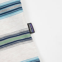 Patagonia Squeaky Clean Pocket T-Shirt - Tarkine Stripe: Pelican thumbnail