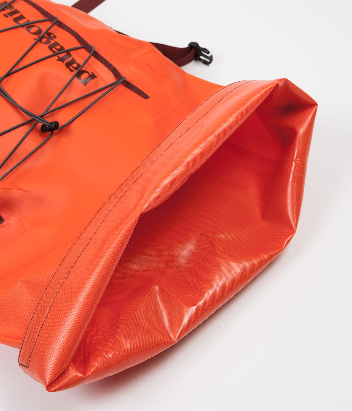 Orange patagonia top backpack
