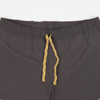 Patagonia Stretch Wavefarer 16" Volley Shorts - Bottom Leg Stripe: Forge Grey thumbnail