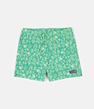 Patagonia Stretch Wavefarer 16" Volley Shorts - Fiber Flora: Light Beryl Green