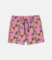 Patagonia Stretch Wavefarer 16" Volley Shorts - Squash Blossom: Marble Pink
