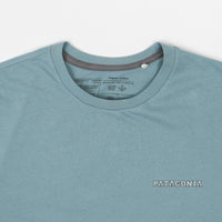Patagonia Summit Road Organic T-Shirt - Upwell Blue thumbnail