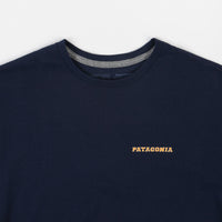 Patagonia Summit Road Responsibili-Tee Long Sleeve T-Shirt - Classic Navy thumbnail