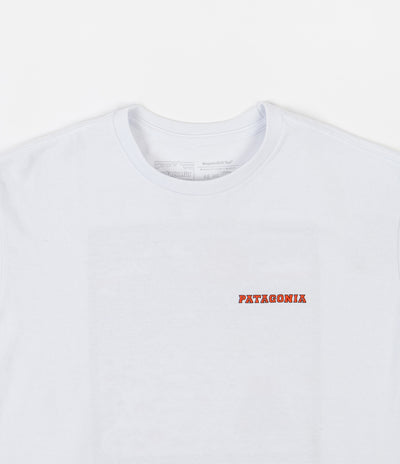 Patagonia Summit Road Responsibili-Tee Long Sleeve T-Shirt - White