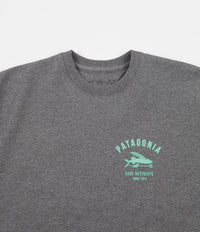 Patagonia Surf Activists Uprisal Crewneck Sweatshirt Gravel Heather Flatspot