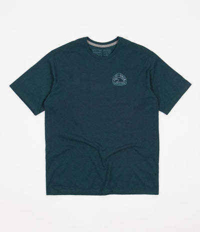 Patagonia Surf Snow Responsibili-Tee T-Shirt - Dark Borealis Green