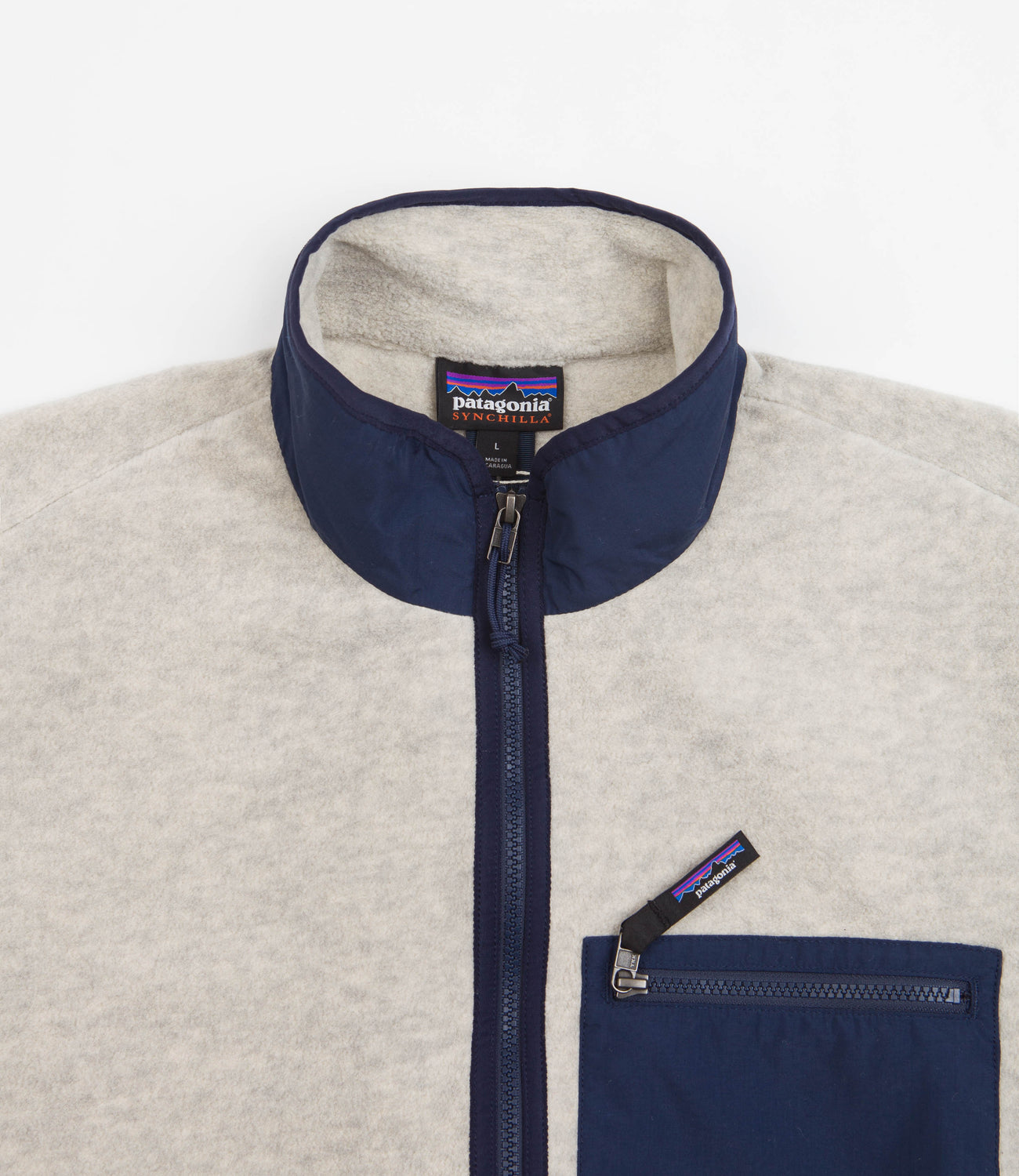 Patagonia Synchilla Jacket Oatmeal Heather Flatspot