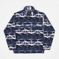 Patagonia Synchilla Snap-T Pullover Jacket - Shepherd Knit / Stone Blue thumbnail