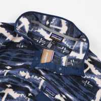 Patagonia Synchilla Snap T Pullover Jacket Shepherd Knit Stone