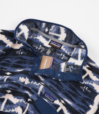 Patagonia Synchilla Snap T Pullover Jacket Shepherd Knit Stone