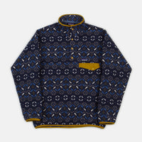 Patagonia Synchilla Snap-T Pullover Jacket - Tundra Cluster: New Navy thumbnail
